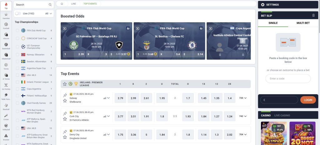Sportsbook Features