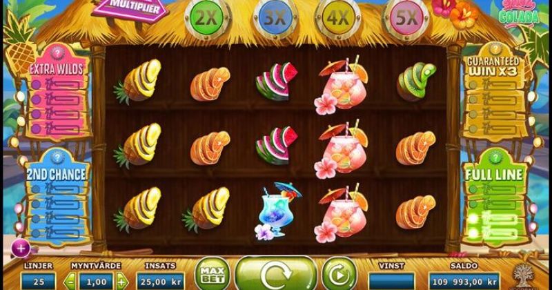 Spina Colada slots online