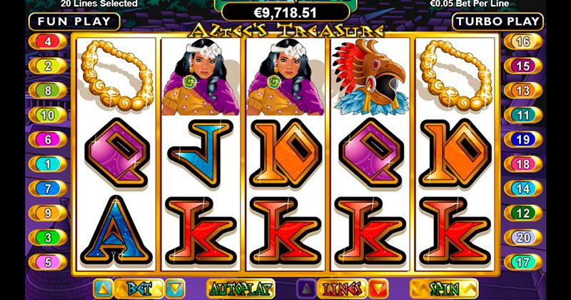 Aztec Treasures slots online