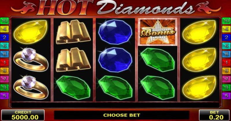 Hot Diamonds slots online