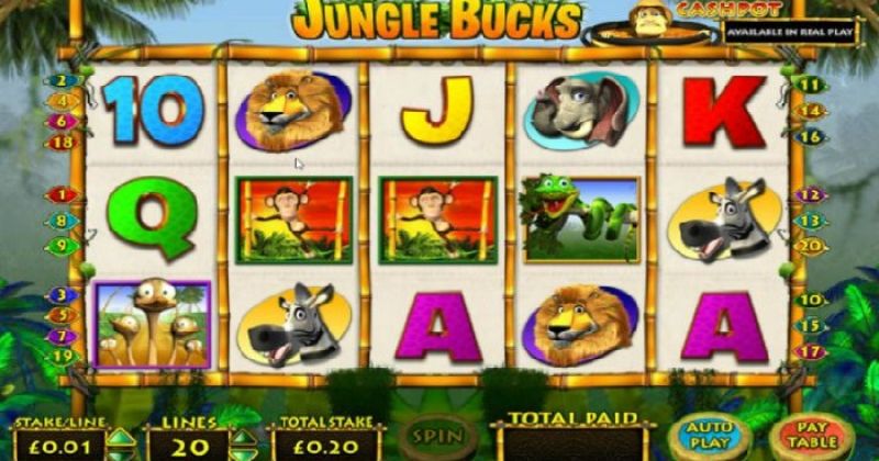 Jungle Bucks slots online
