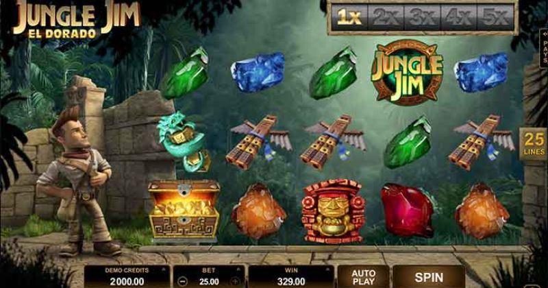 Jungle Jim El Dorado slots online