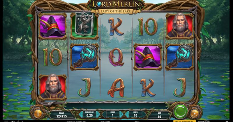 Lord Merlin and the Lady of the Lake slots online