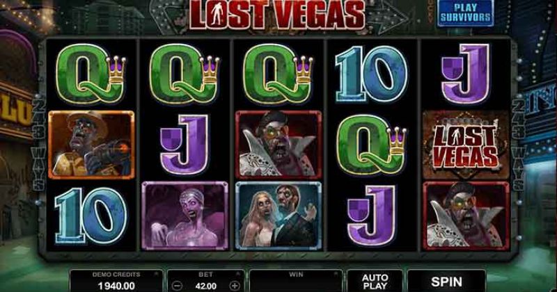 Lost Vegas slots online