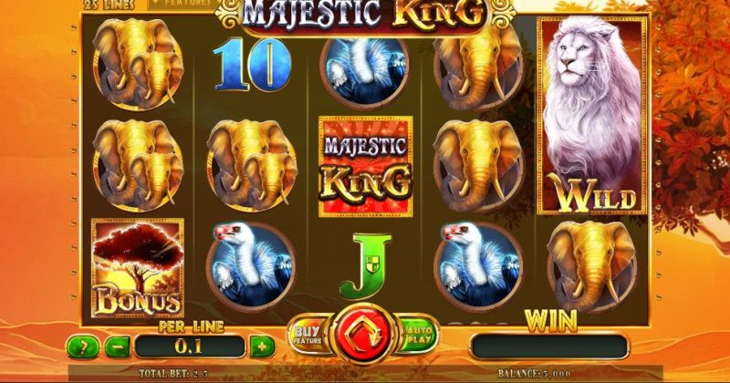 Majestic King slots online