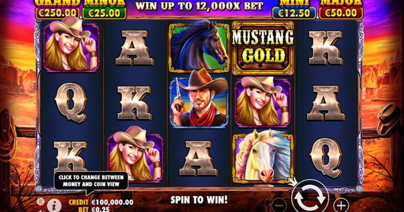 Mustang Gold slots online