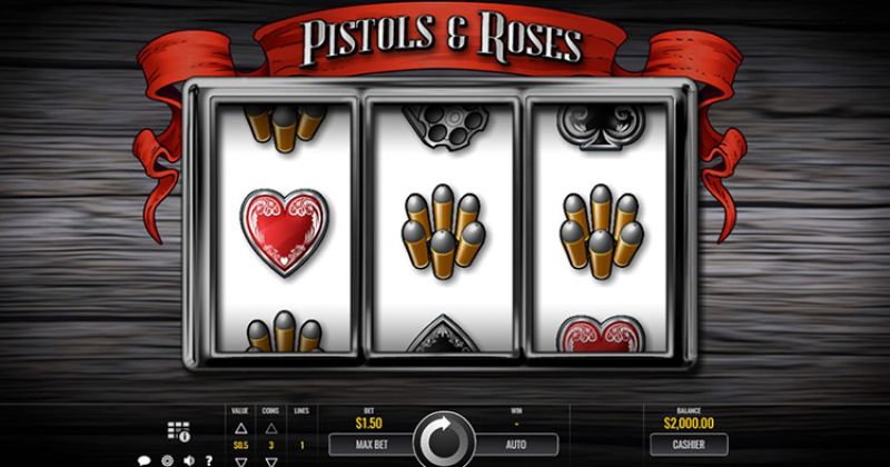 Pistols and Roses slots online