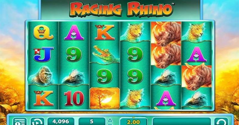 Raging Rhino slots online