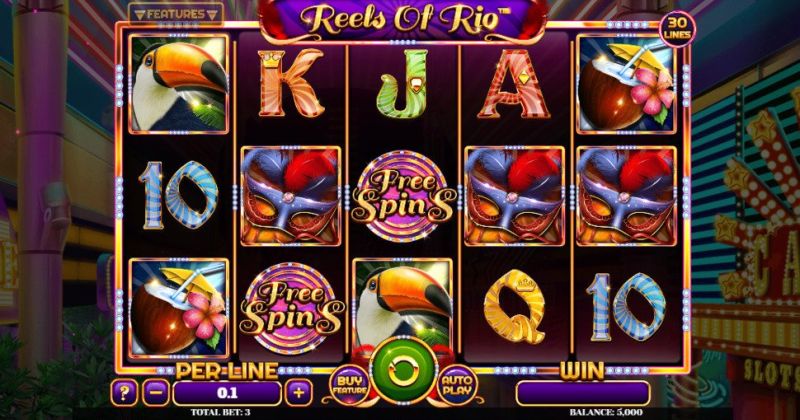 Reels of Rio slots online