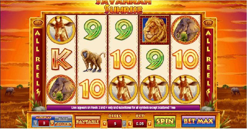 Savannah Sunrise slots online