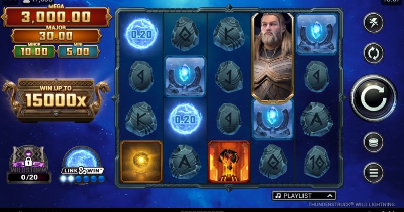 Thunderstruck Wild Lightning slots online