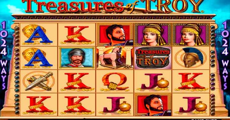 Treasures Troy slots online