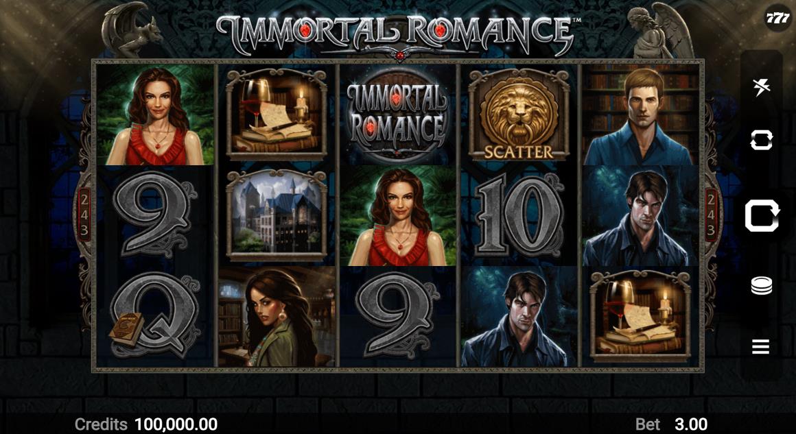 Immortal Romance Slot Online Casino