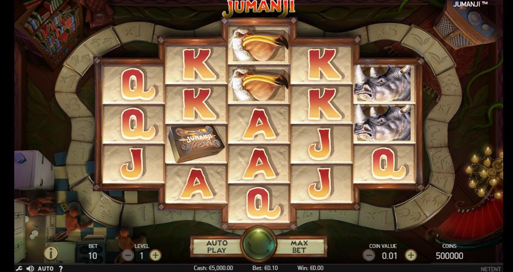 Jumanji Slot Online Casino