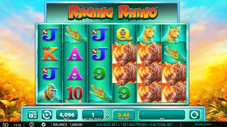 Raging Rhino Slot Online Casino