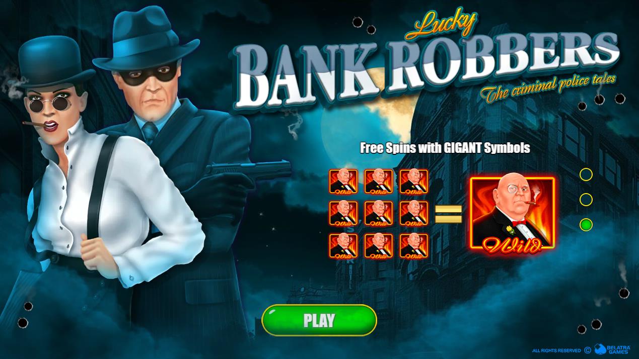 Lucky Bank Robbers Slot Online