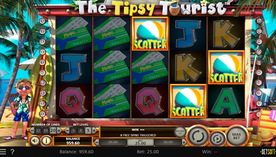 1 The Tipsy Tourist Slot