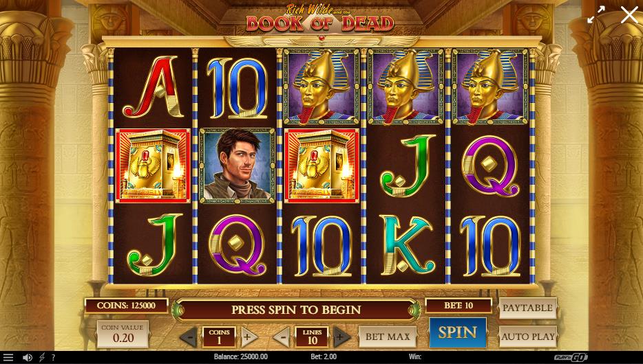 Book of Dead Slot Online Casino