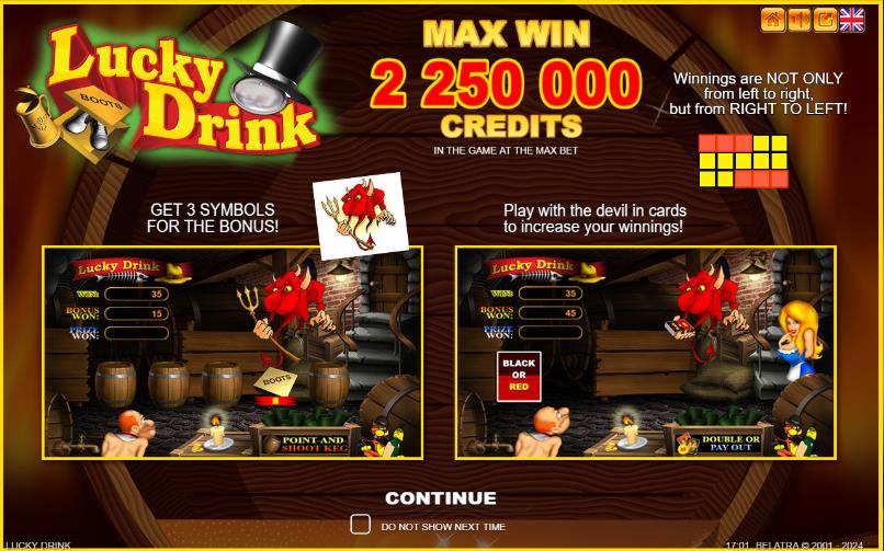 Lucky Drink Slot Online Casino