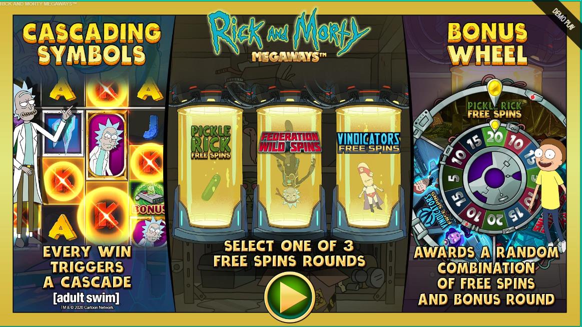 Rick and Morty Megaways Slot