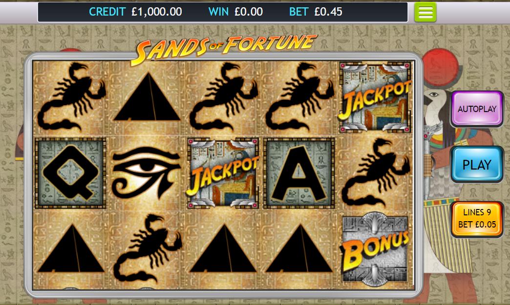 Sands of Fortune Slot