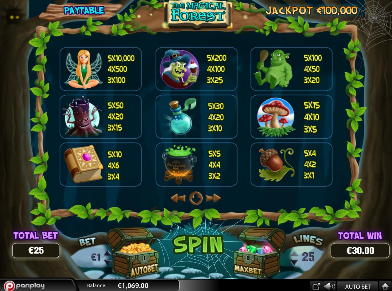 The Magical Forest Slot Online