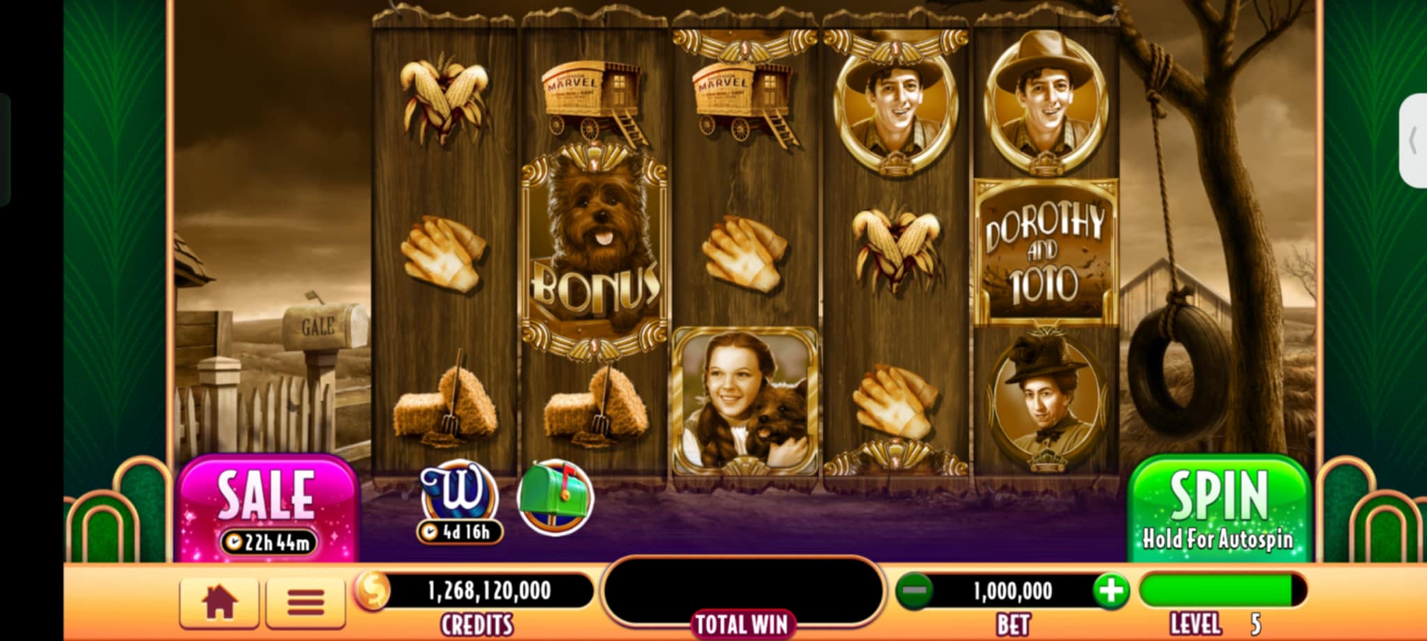 The Wizard of Oz Slot