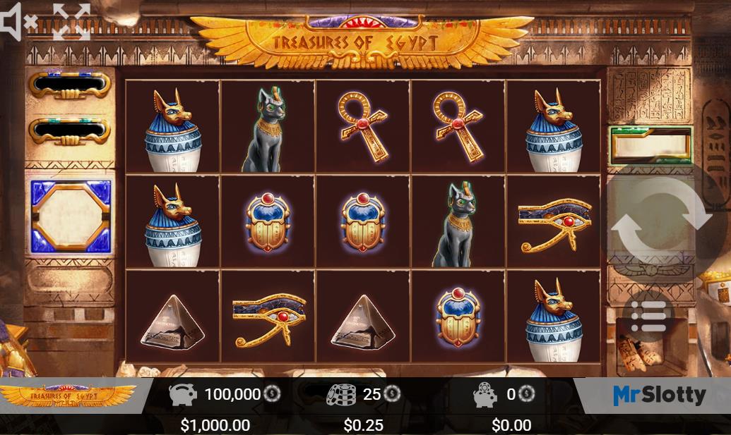 Treasures of Egypt Slot