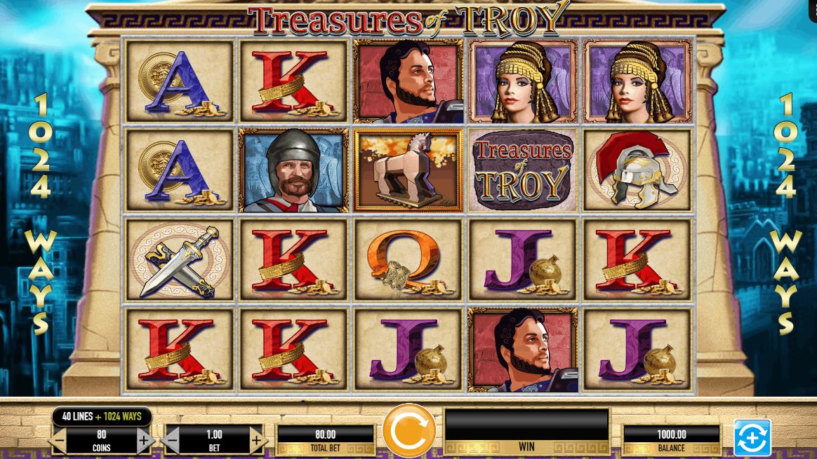 Treasures of Troy Slot Online