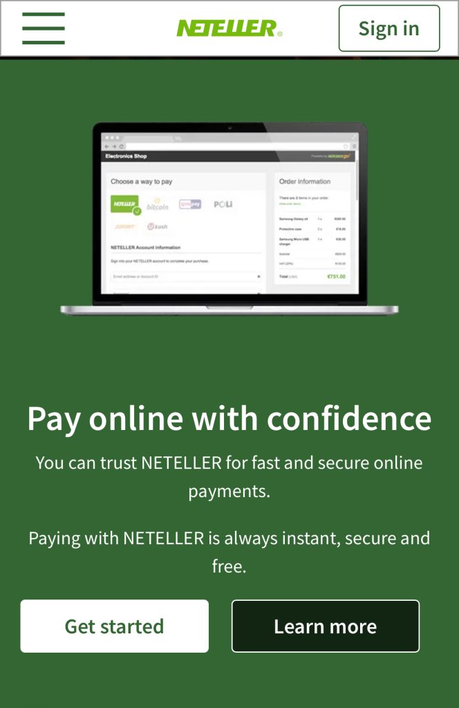 Benefits of using Neteller at Online Casinos